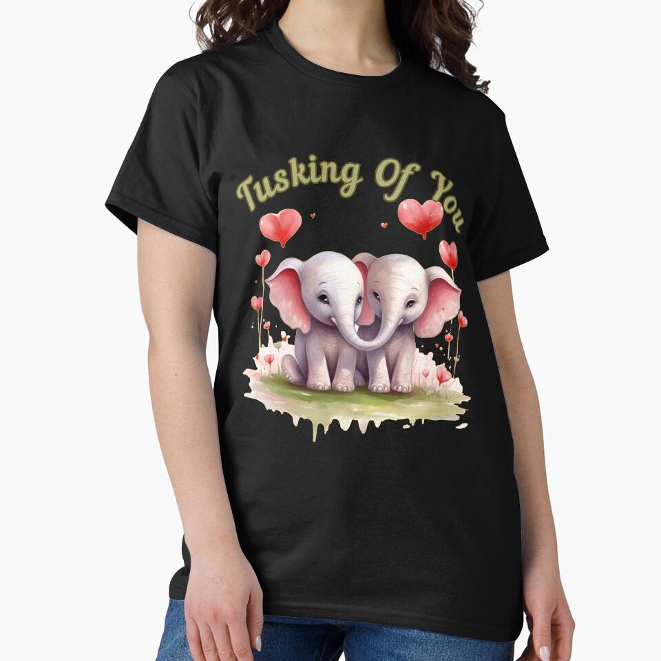 Tusking Of You. elephant face by ElephantVibes