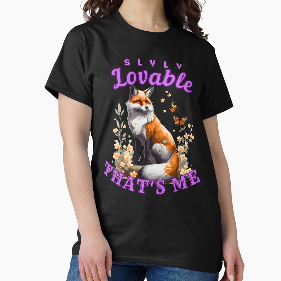 Slyly Lovable, That's Me. fox boho by FoxVibes