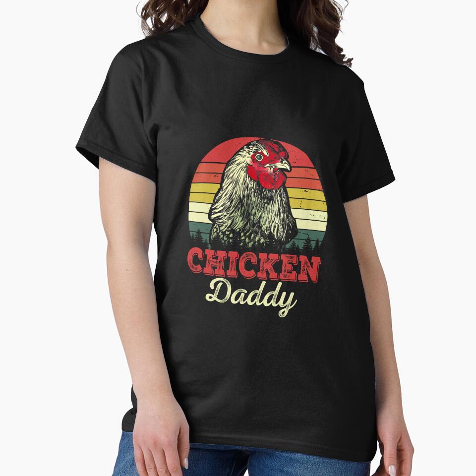 Chicken Daddy Chicken Dad Farmer Poultry Farmer by mainana78