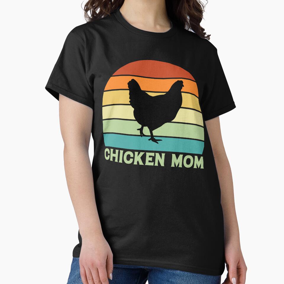 Chicken Mom Gift by PatternFeed8