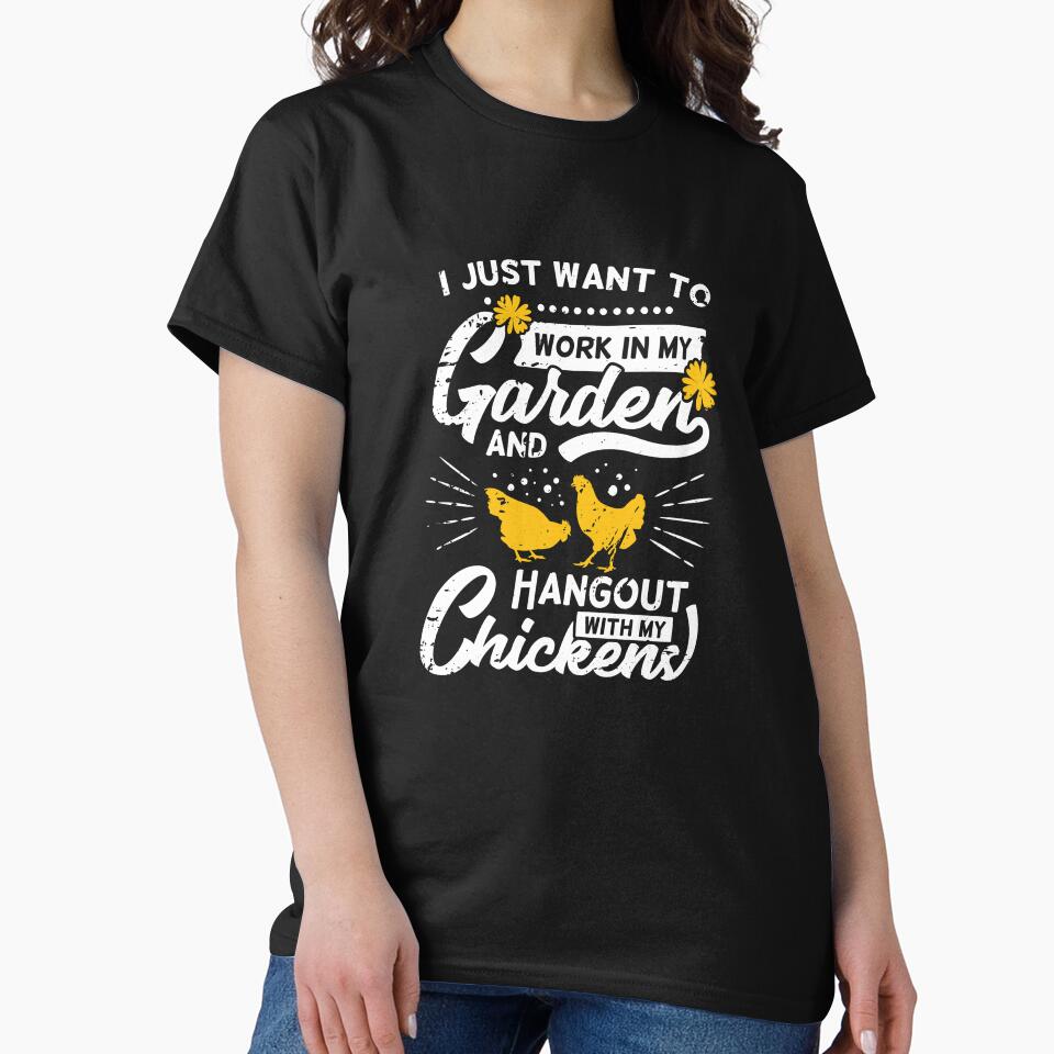 Backyard Chicken Farming Farm Farmer Gift by Marcid95