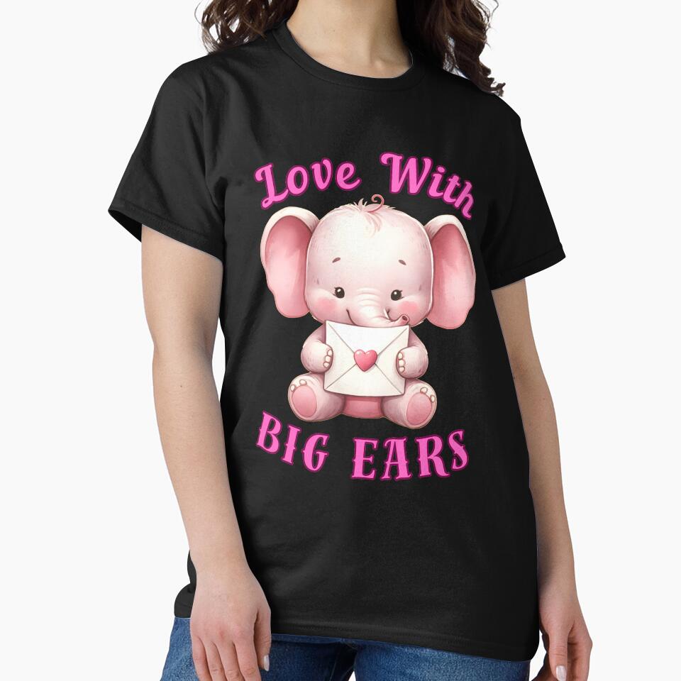 Love With Big Ears. elephant head by ElephantVibes