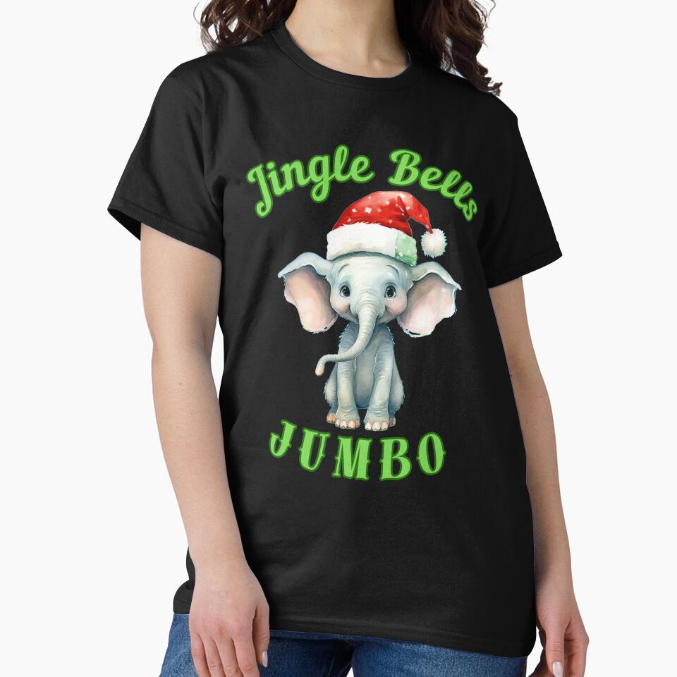 Jingle Bells Jumbo. elephant portrait by ElephantVibes
