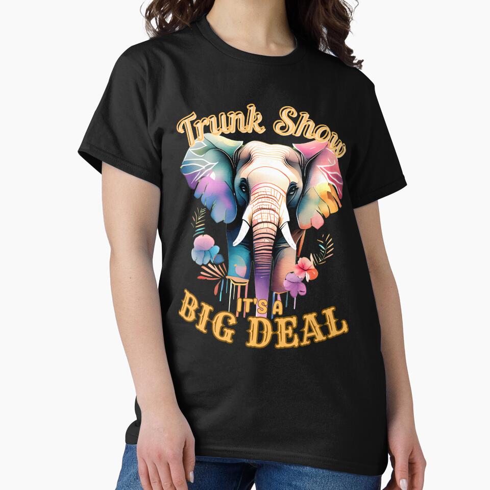 Trunk Show: It's a Big Deal. elephant portrait by ElephantVibes