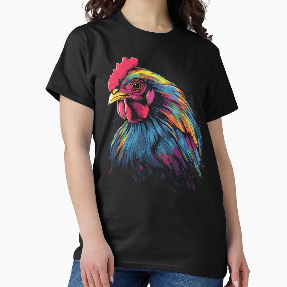 Pop Art Chicken Gifts Funny Chicken by KsuAnn