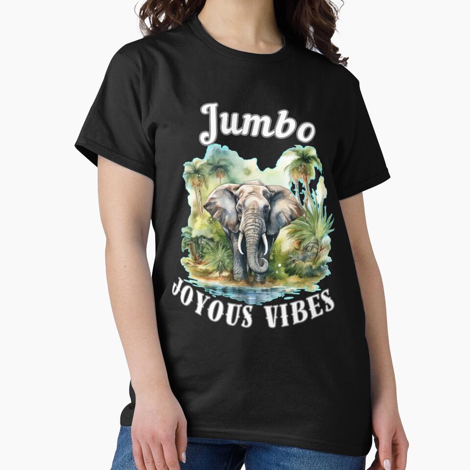 Jumbo Joyous Vibes. surreal elephant by ElephantVibes