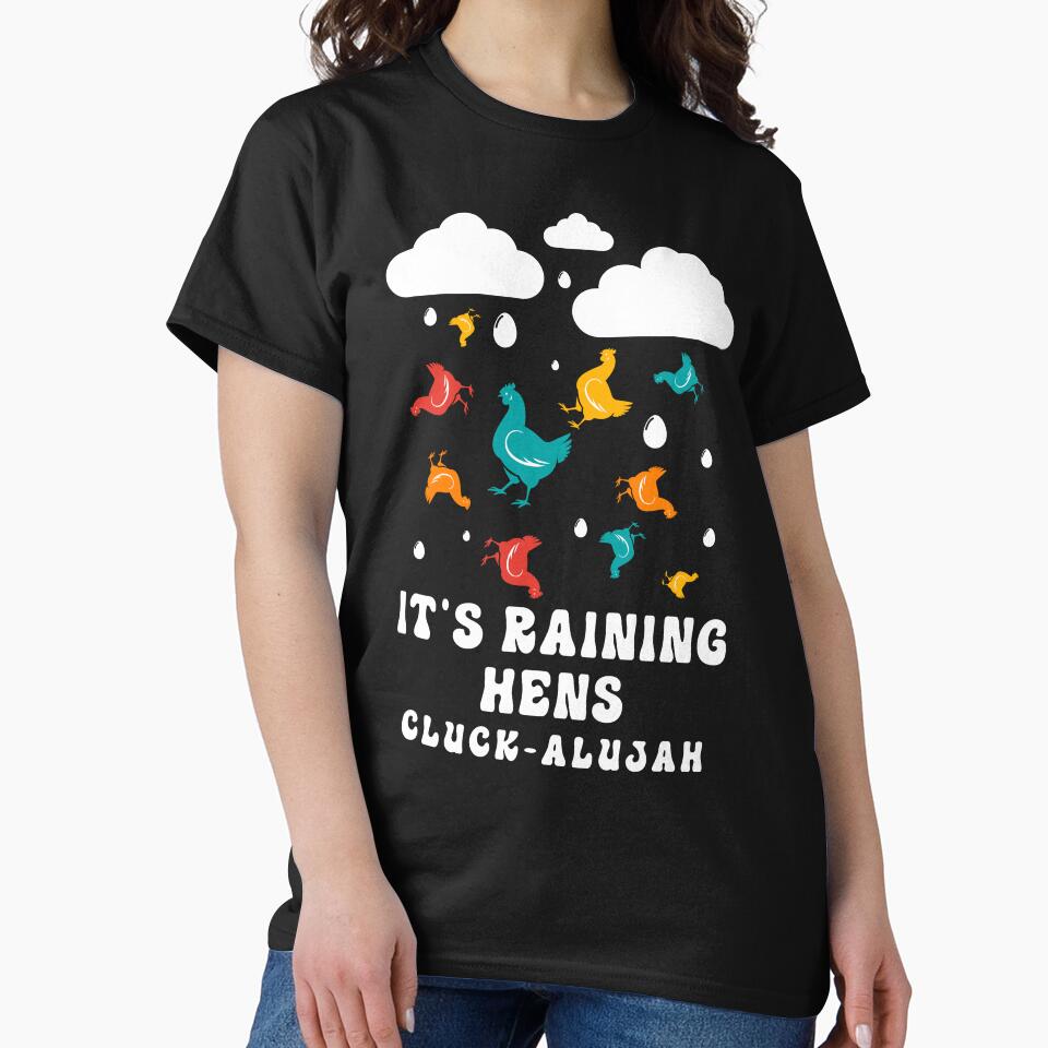 Raining Hens Farm Chicken Gifts Funny Country Chicken by KsuAnn