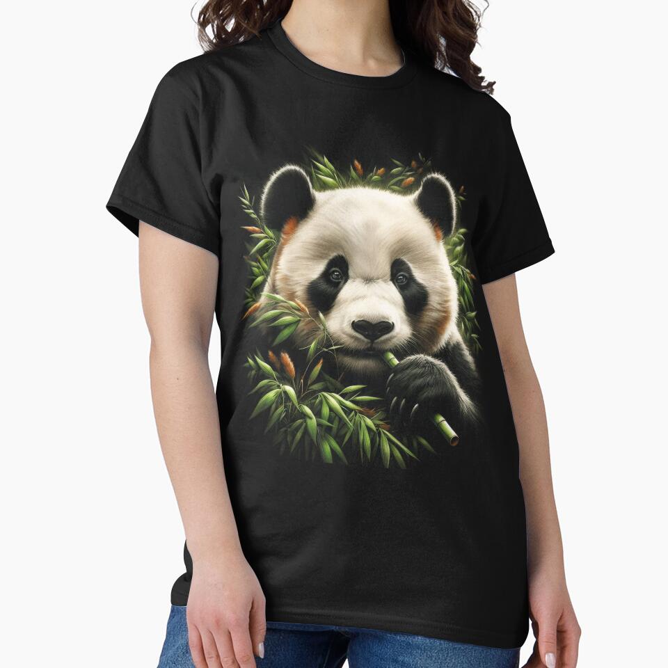 Cute Panda In Natural Habitat by Topmaxdesign