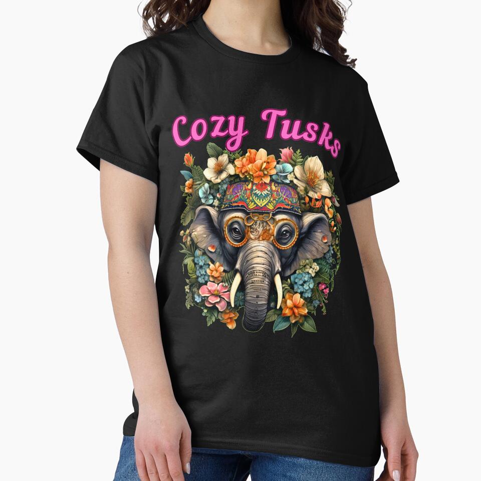 Cozy Tusks. elephant face by ElephantVibes