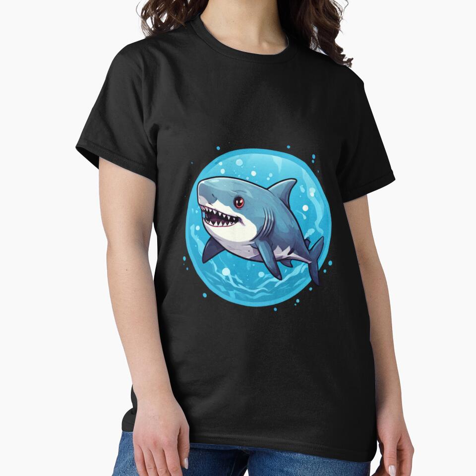 Friendly Shark Art by Planetporridge