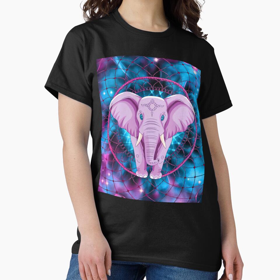 Elephant Portrait. elephant mandala, abstract elephant, elephant silhouette, dreamcatcher by ElephantVibes