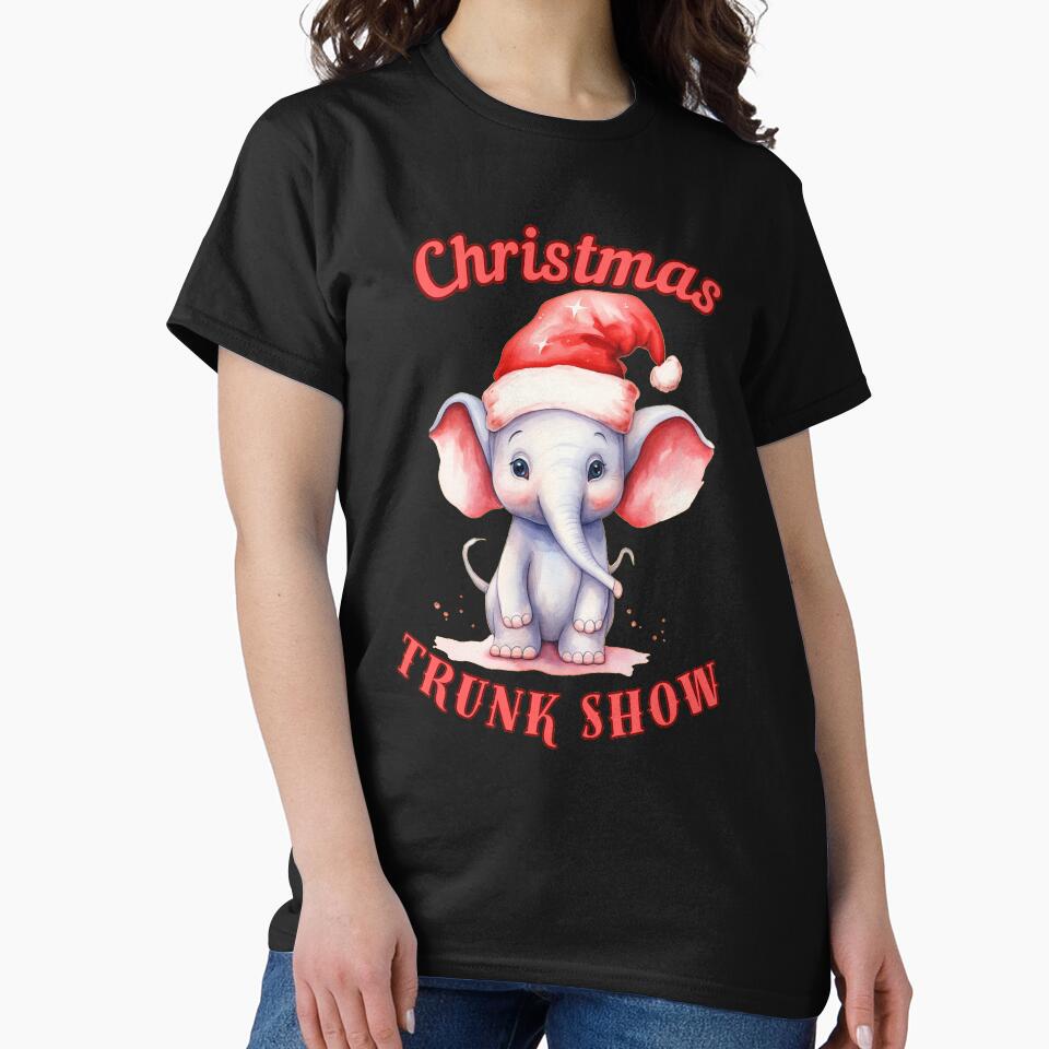 Christmas Trunk Show. happy elephant by ElephantVibes