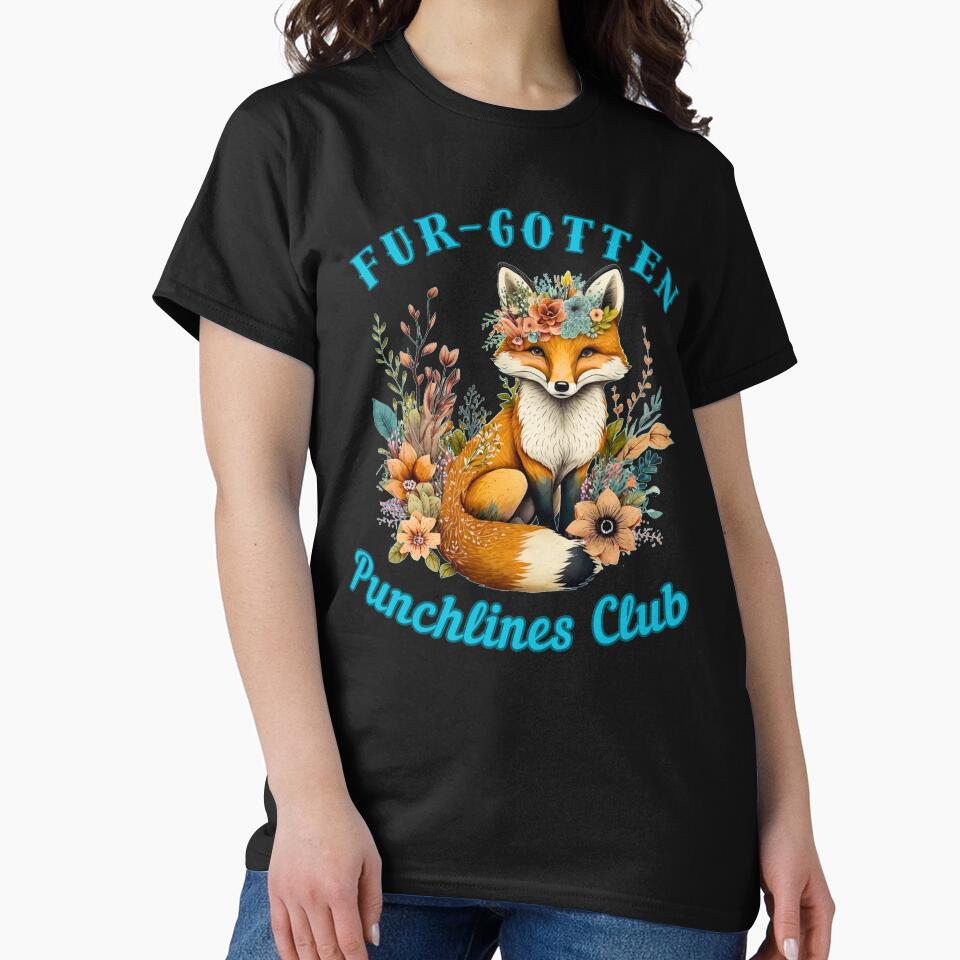 Fur-gotten Punchlines Club. fox face by FoxVibes