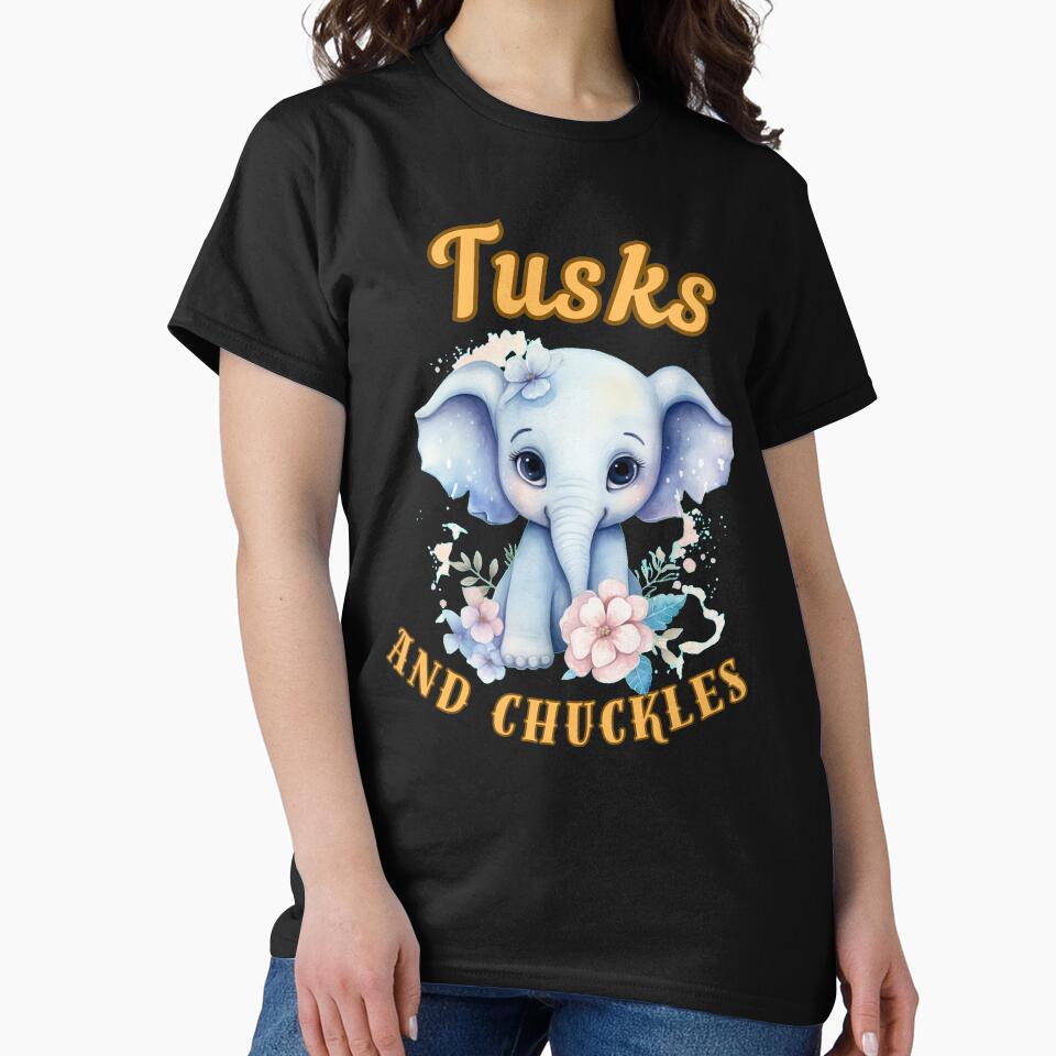 Tusks And Chuckles. elephant lover by ElephantVibes