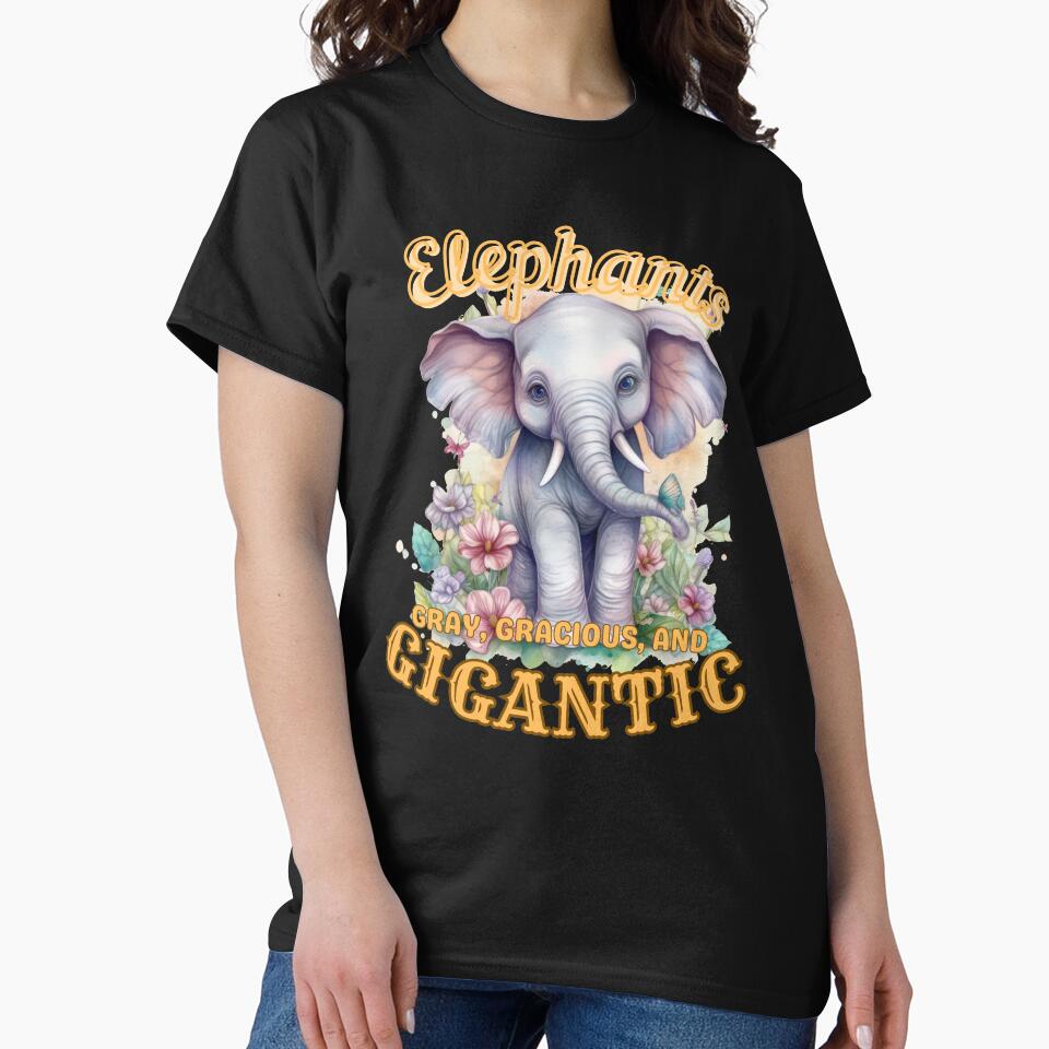 Elephants: Gray, Gracious, and Gigantic. elephant lover by ElephantVibes