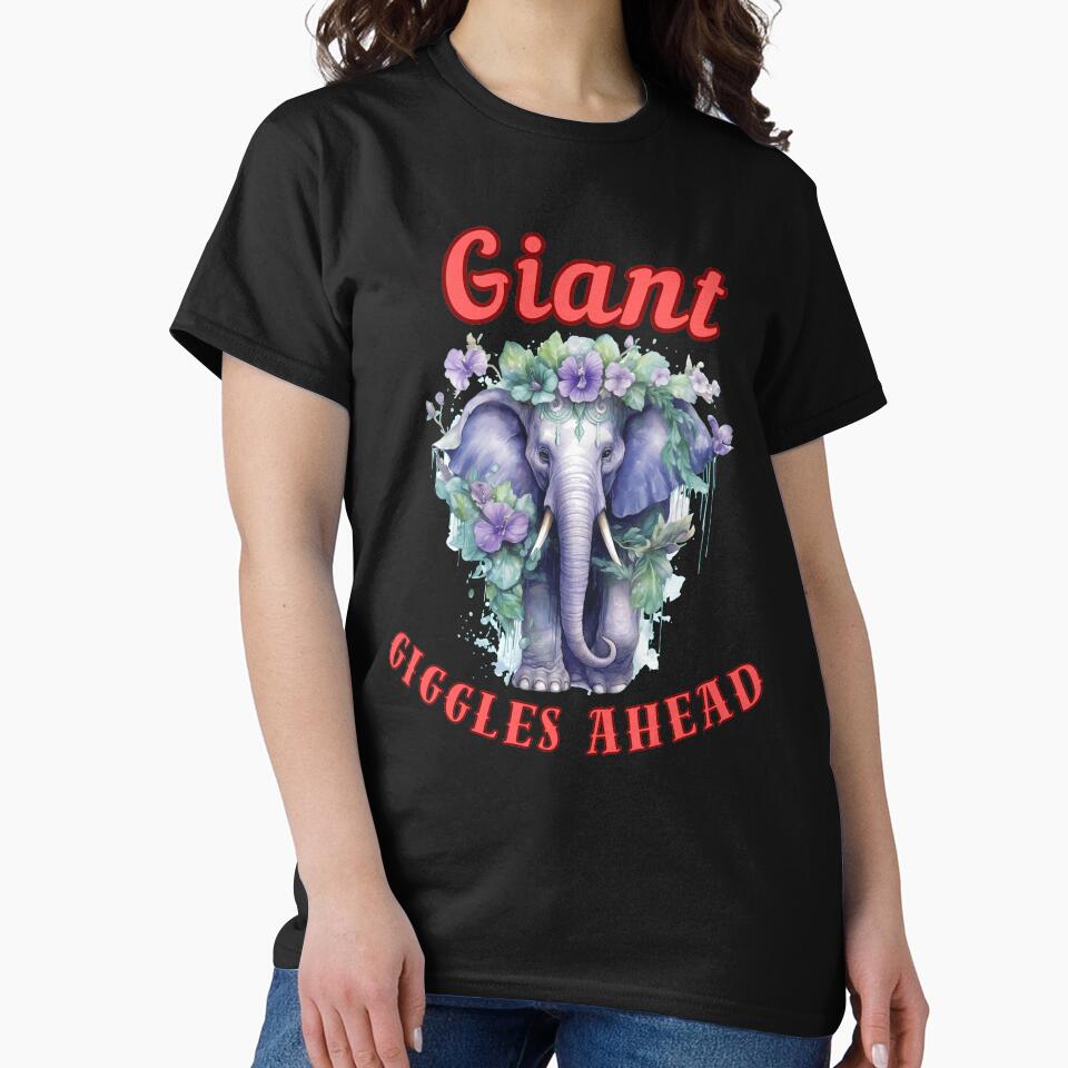 Giant Giggles Ahead. happy elephant by ElephantVibes