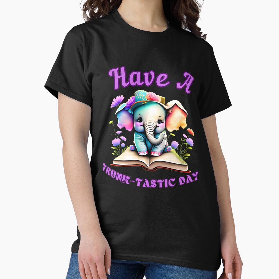 Have A Trunk-Tastic Day. elephant portrait by ElephantVibes