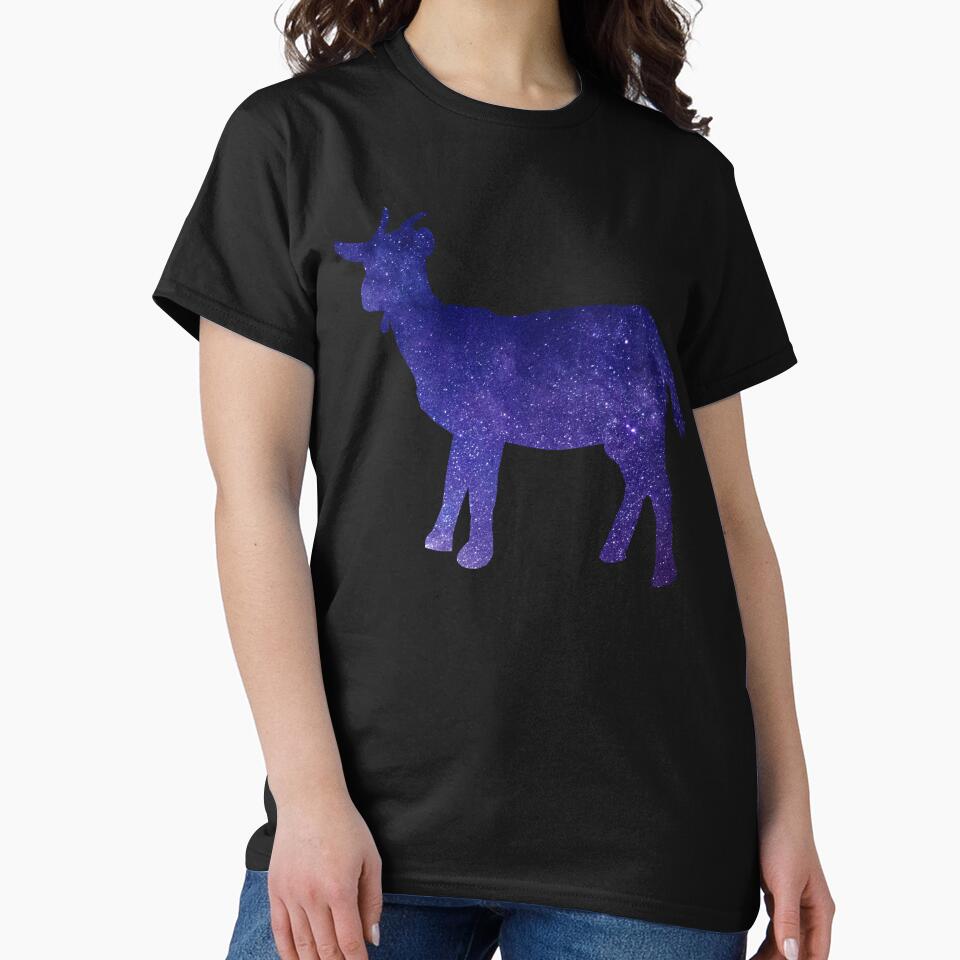 Goat Night Sky by 37jlee
