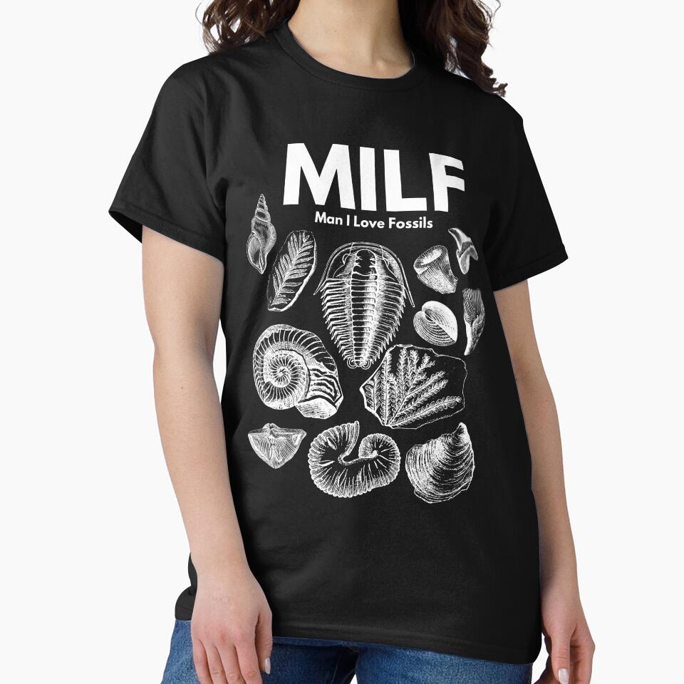 MILF (Man I Love Fossils!) Dark Background Edition by YeeHawGayPiracy