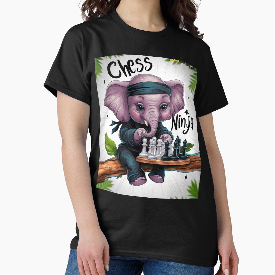 Elephant Portrait. chess ninja by ElephantVibes