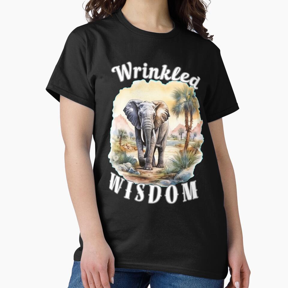 Wrinkled Wisdom. surreal elephant by ElephantVibes