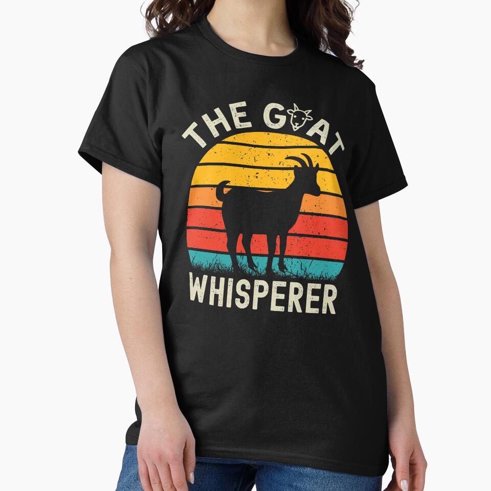 The Goat Whisperer Retro Style (Goat Lover) by i-longmanshop