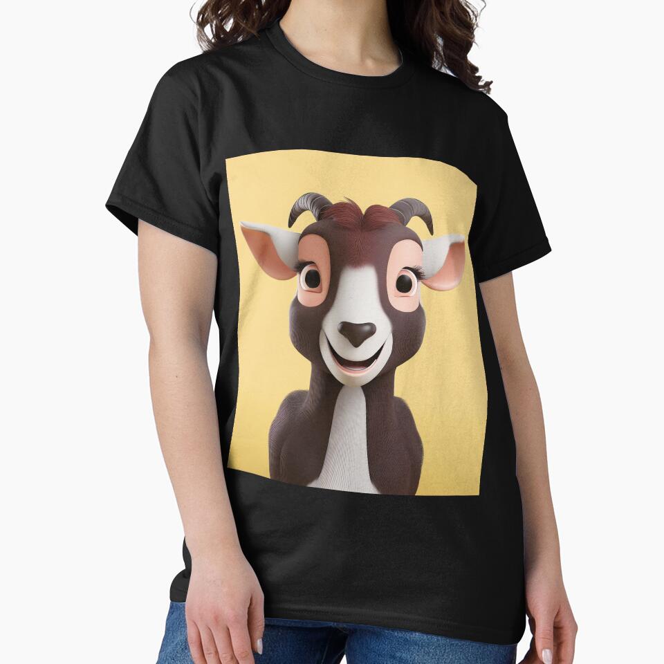 3D Goat Cuteness by Becky-Poppins