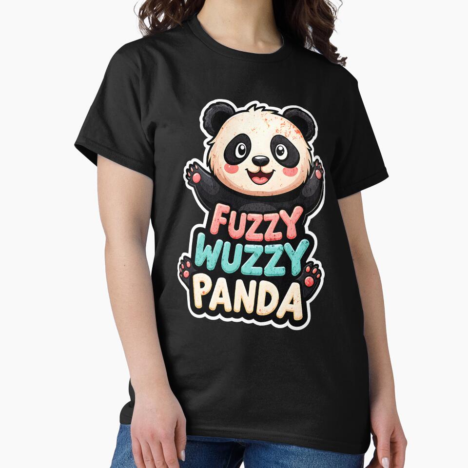Fuzzy Wuzzy Panda - Cute and Adorable Panda by Taans-Creation