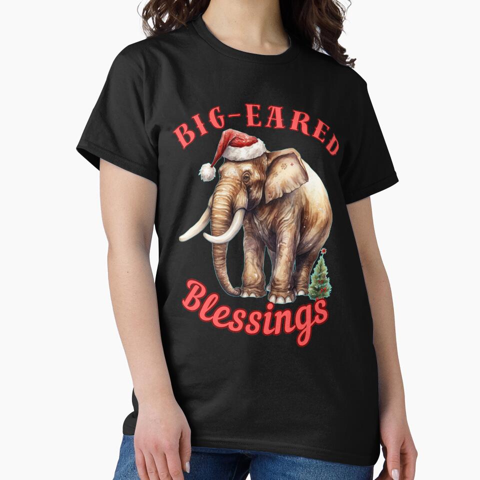 Big-Eared Blessings. colorful elephant by ElephantVibes