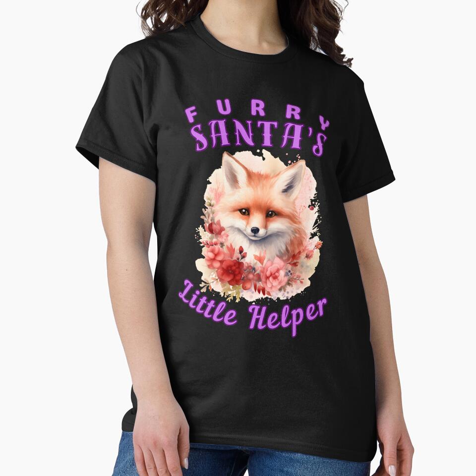 Furry Santa's Little Helper. fox boho by FoxVibes