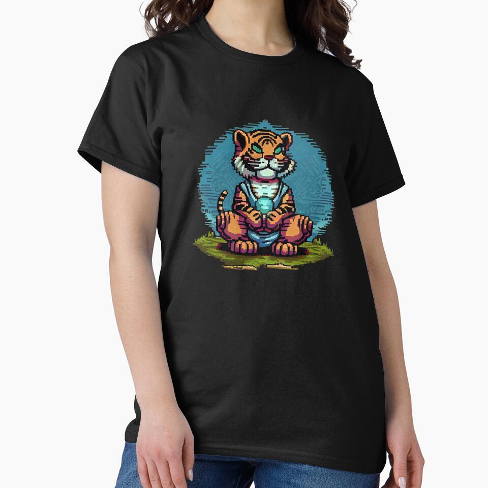 Pixel art Tiger. by Pixelarium