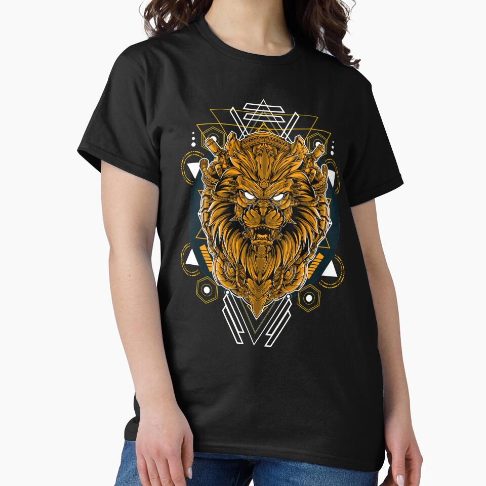 Golden Lion / Urban Streetwear / Lion by RedBoyShop