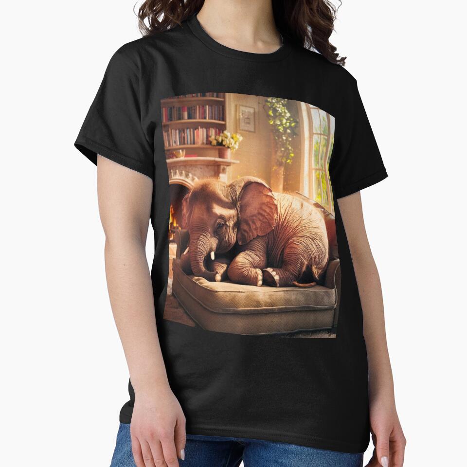 Elephant Portrait. resting elephant by ElephantVibes