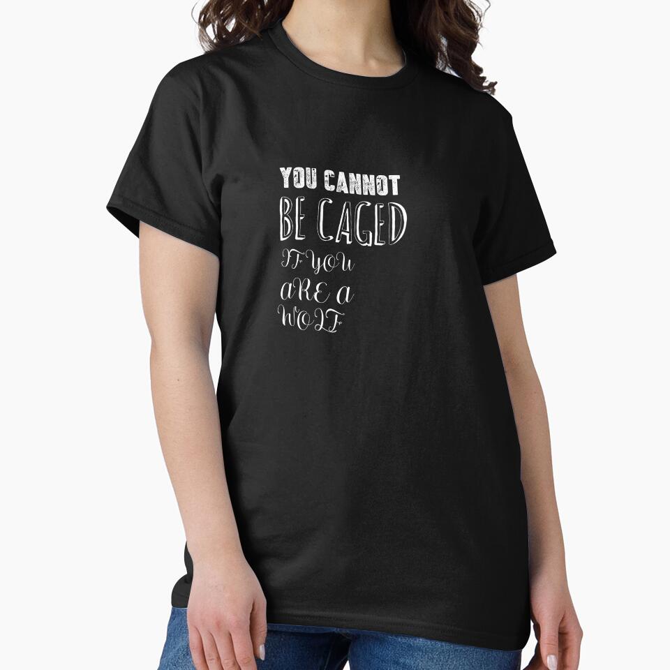 You cannot be caged if you're a wolf by buhnka