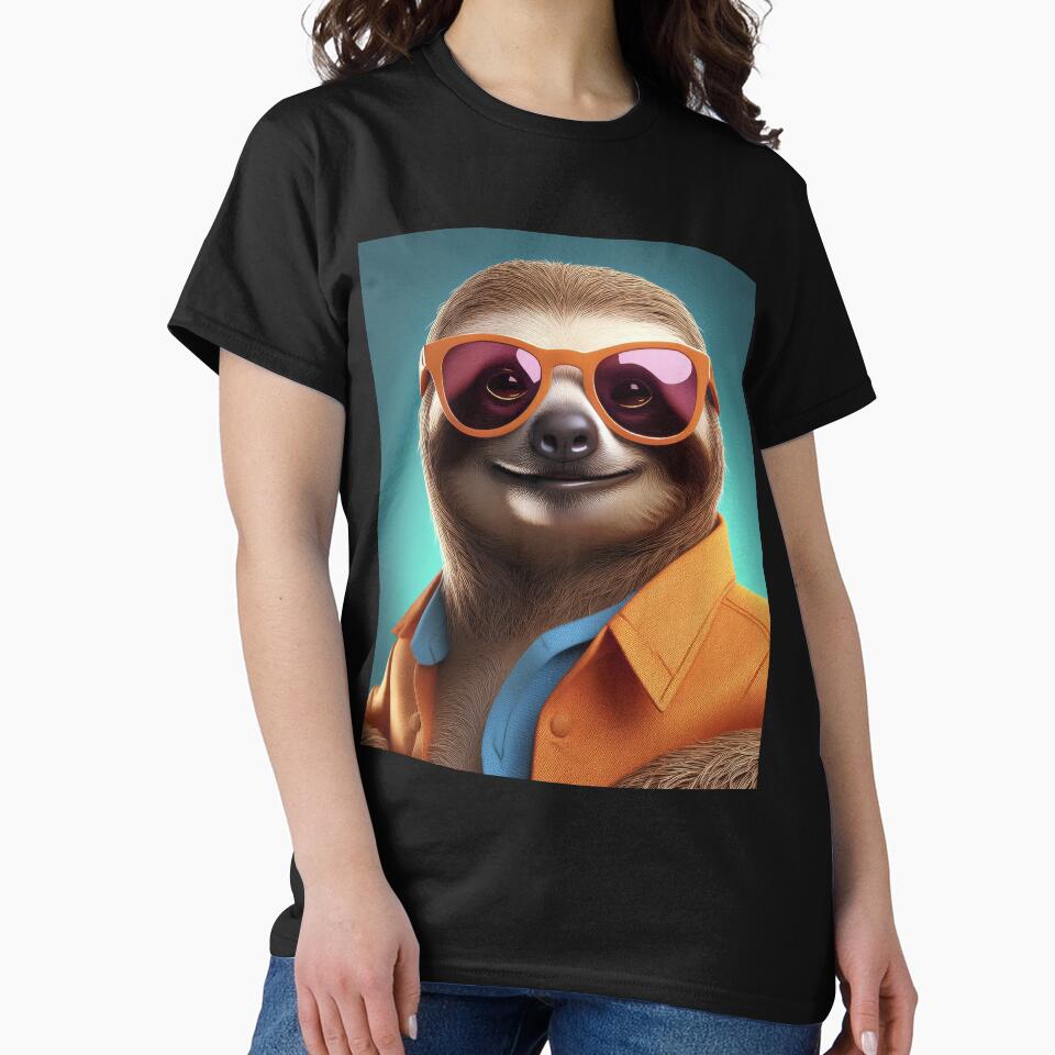 Don't Forget Your Glasses - Sloth Mode Street Lounge by Becky-Poppins
