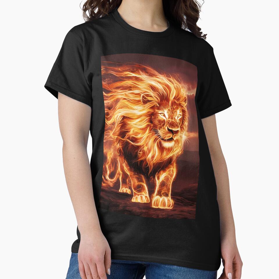 Fiery Lion by Channel1Design