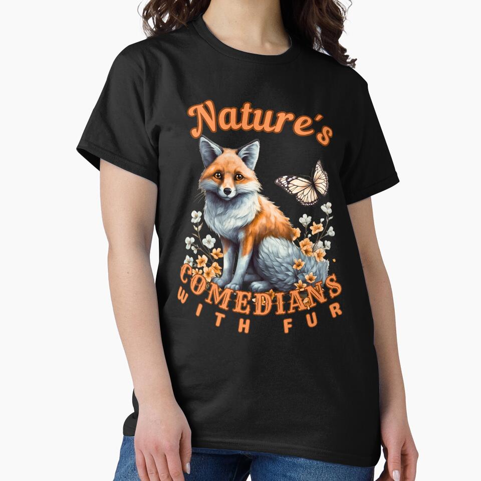 Nature's Comedians With Fur. fox portrait by FoxVibes