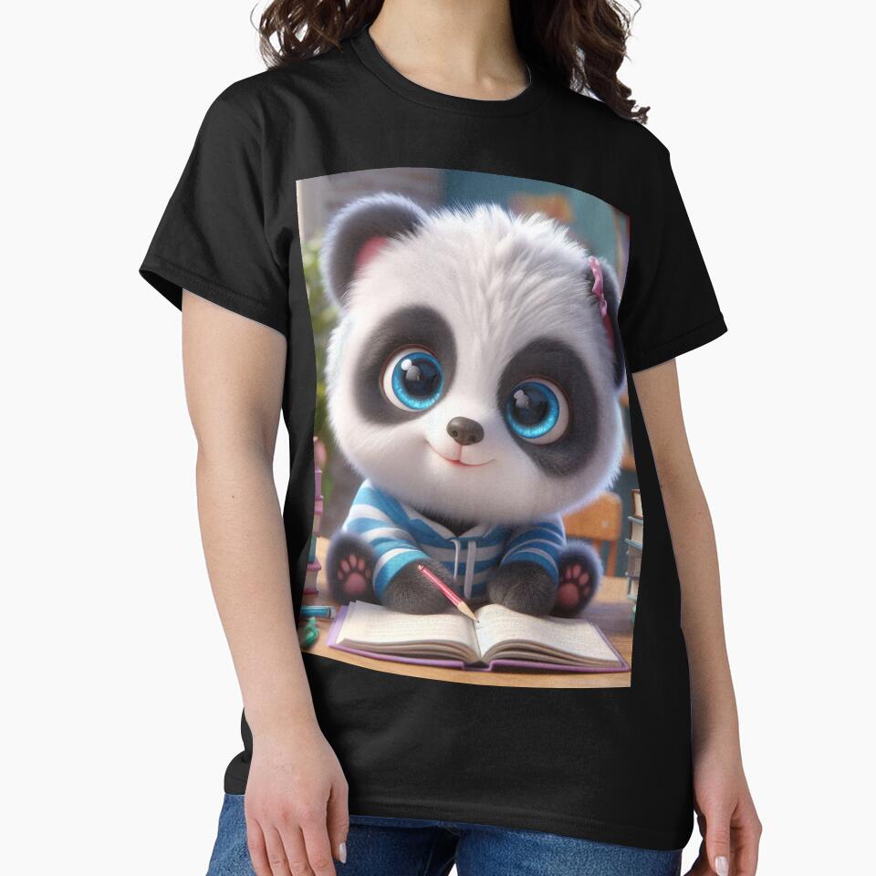 School Panda 4 by PANDALOVEART