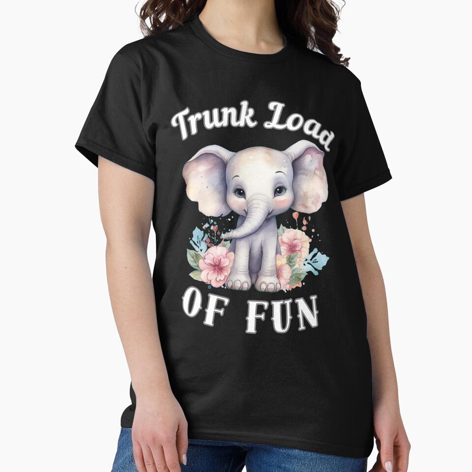 Trunk Load Of Fun. surreal elephant by ElephantVibes