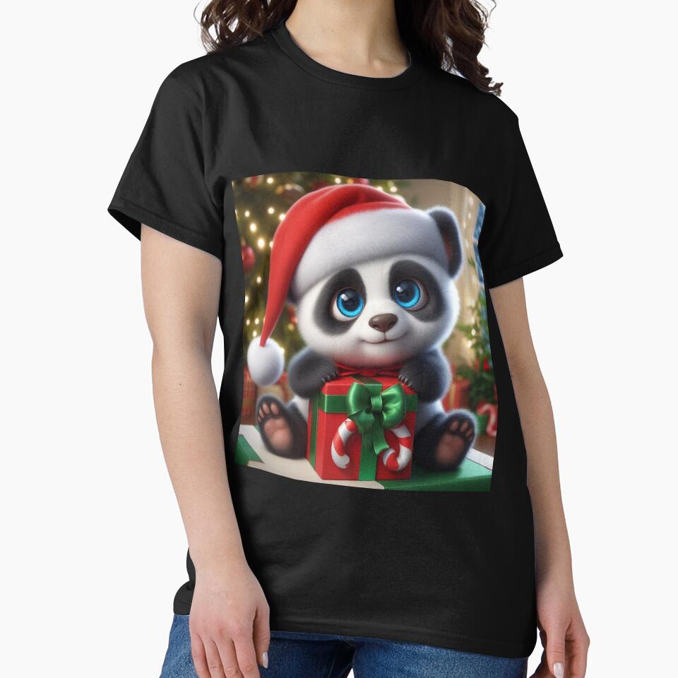 Christmas Panda 1 by PANDALOVEART