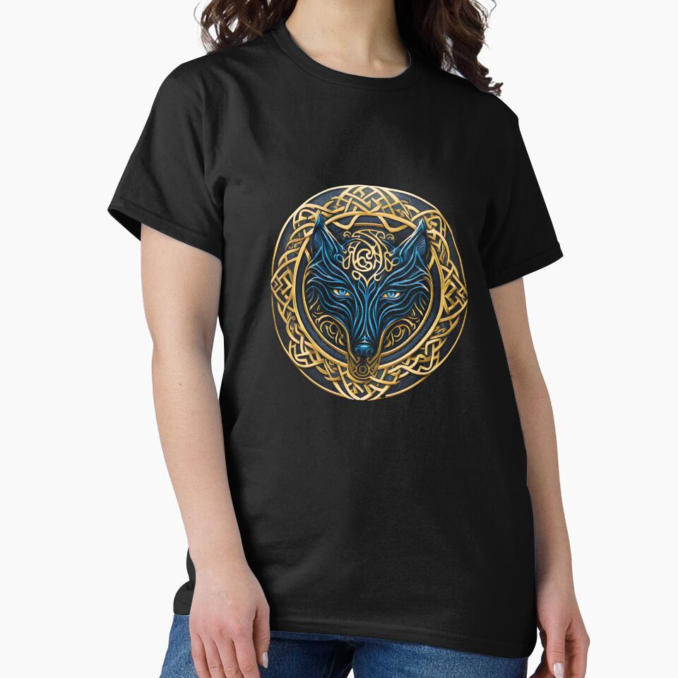 Wolf knotwork art by nicestr