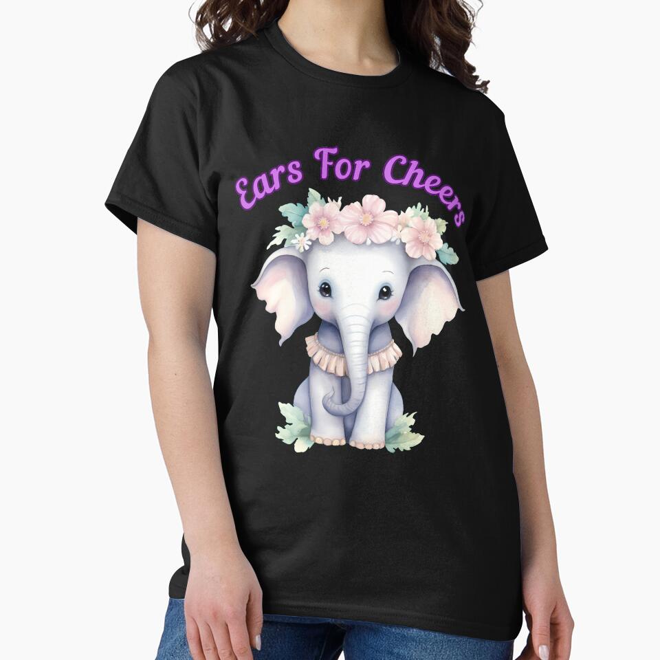 Ears For Cheers. elephant face by ElephantVibes
