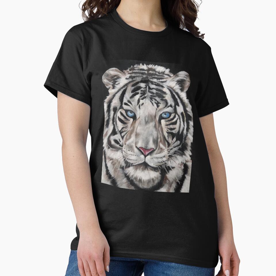 White Siberian Tiger by ArtCampx