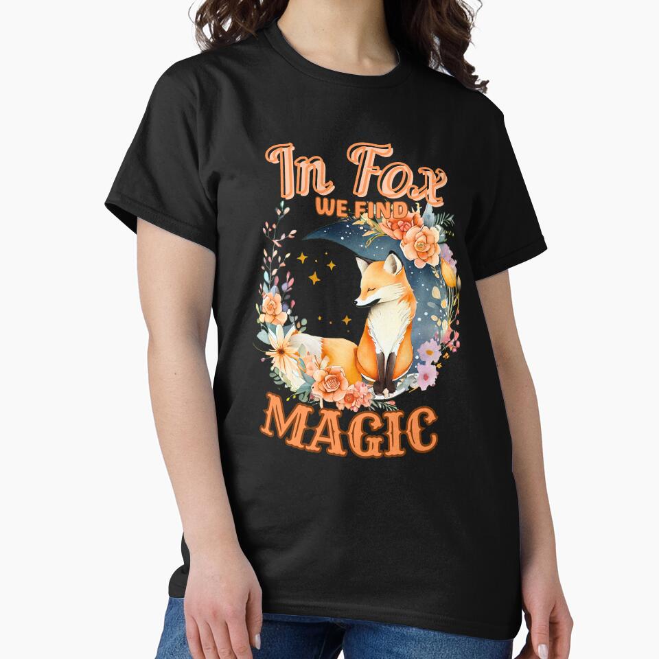 In Fox We Find Magic. fox portrait by FoxVibes