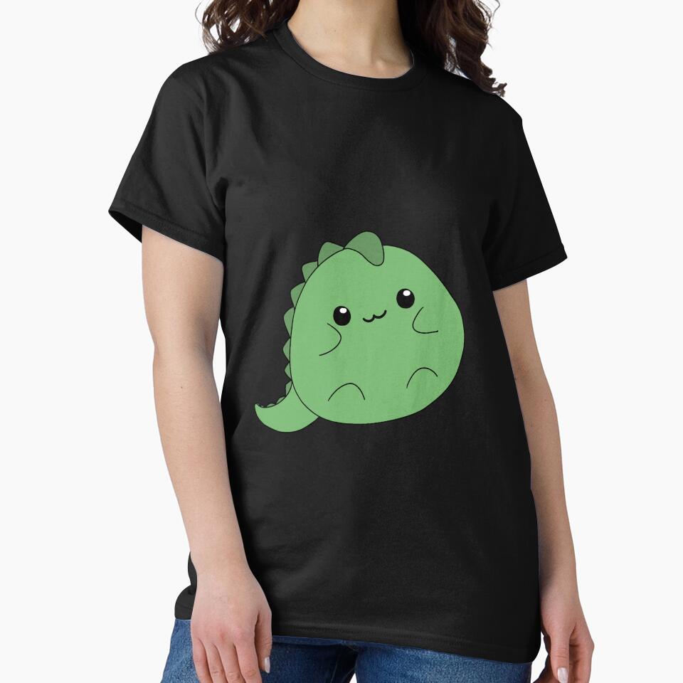 Cute Kawaii Chonky Chibi Funny Dinosaur Lover #1 by Annisa Yuwanda