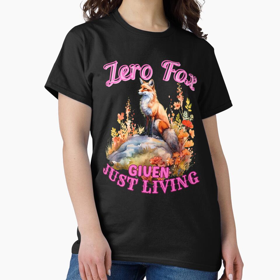 Zero Fox Given, Just Living. fox foxes by FoxVibes