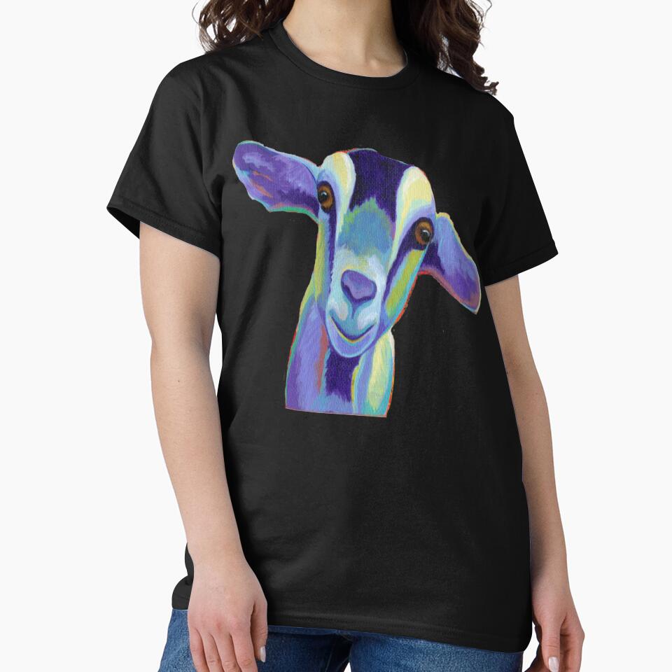 Pygmy Goat - Pygmy Goat Painting - Goat - Goat Painting - Pygmy Goat Shirt - Goat Gift - Gift For Goat Lovers - Goat Owners by Galvanized