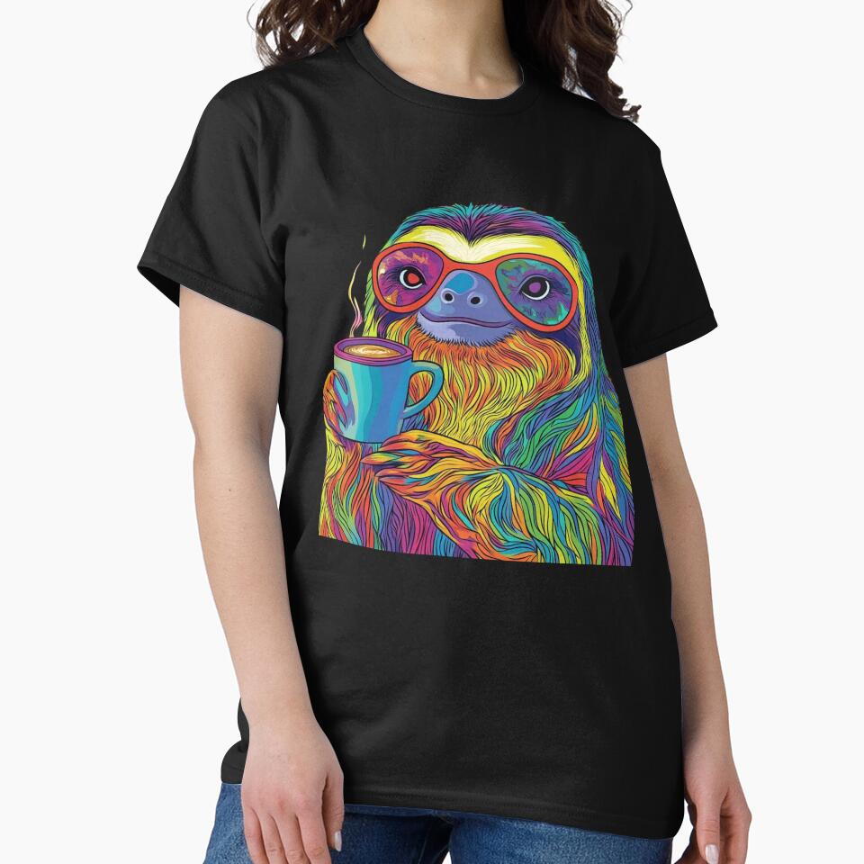 Chill Sloth by Mystic Wild Studio