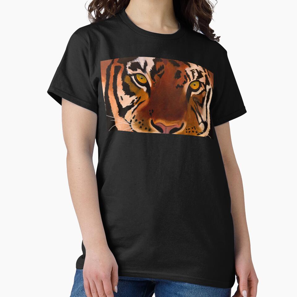 Bengal Tiger Portrait by amydaggett
