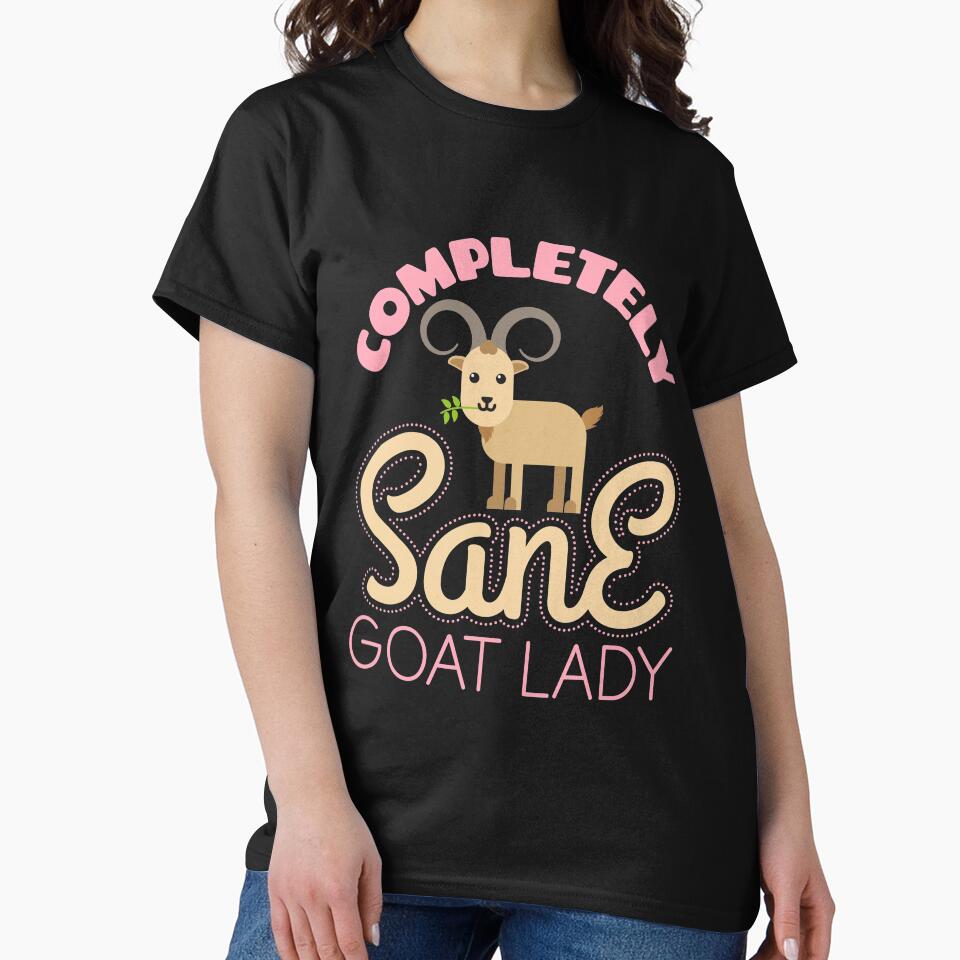 Completely Sane Goat Lady by jaygo